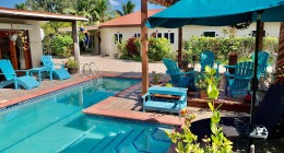 Sparkling clean private pool