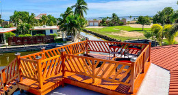 See miles of ocean from our rooftop Sky Deck.